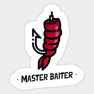 Master Baiter Funny Fishing Sticker